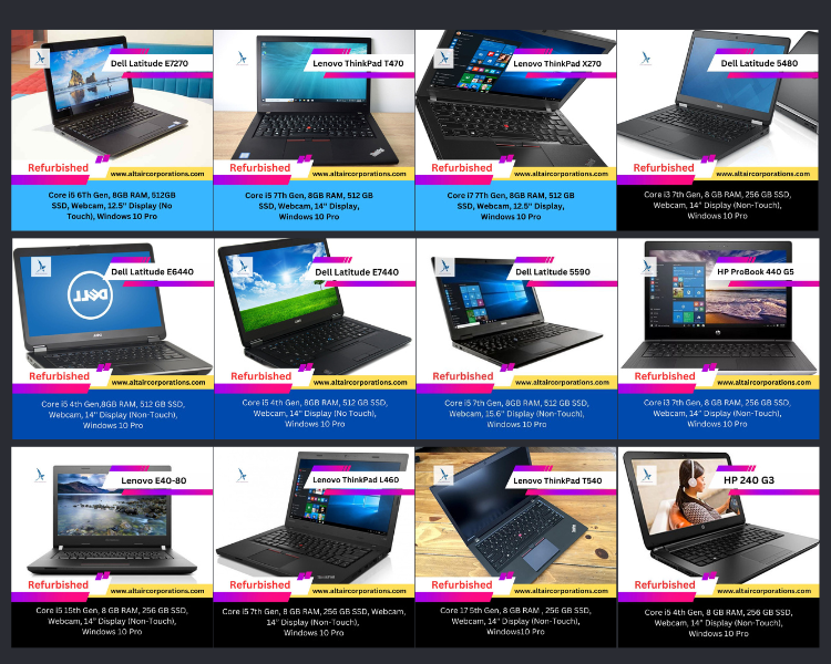 Refurbished Laptops